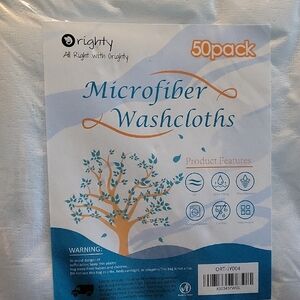 Origity Microfiber Washcloths 50 Pack